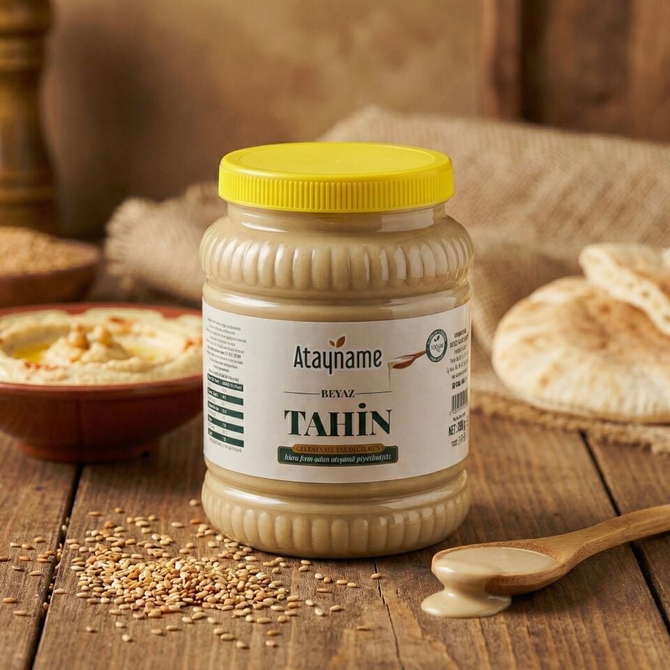 Atayname Beyaz Tahin Tek Kavrulmuş 1900 G