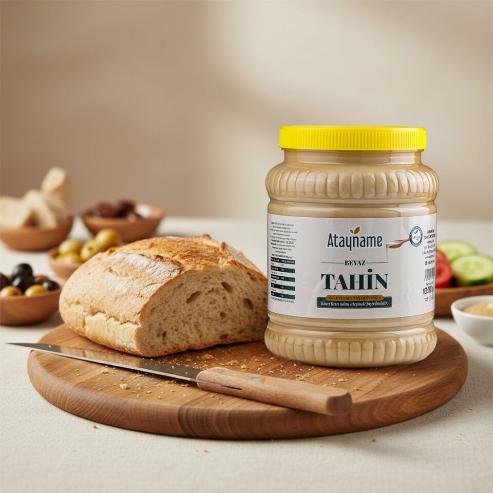 Atayname Beyaz Tahin Tek Kavrulmuş 1900 G