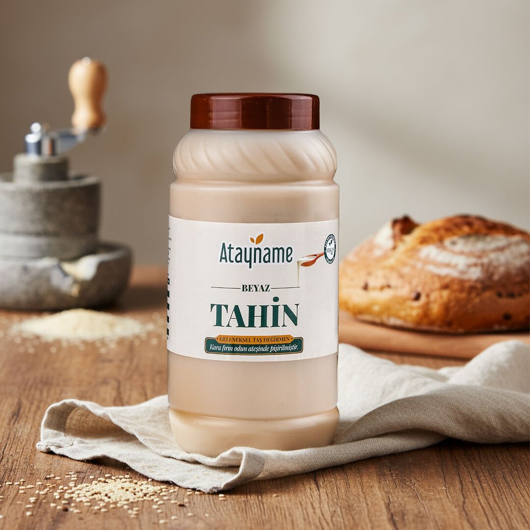 Atayname Beyaz Tek Kavrulmuş Tahin 900 G