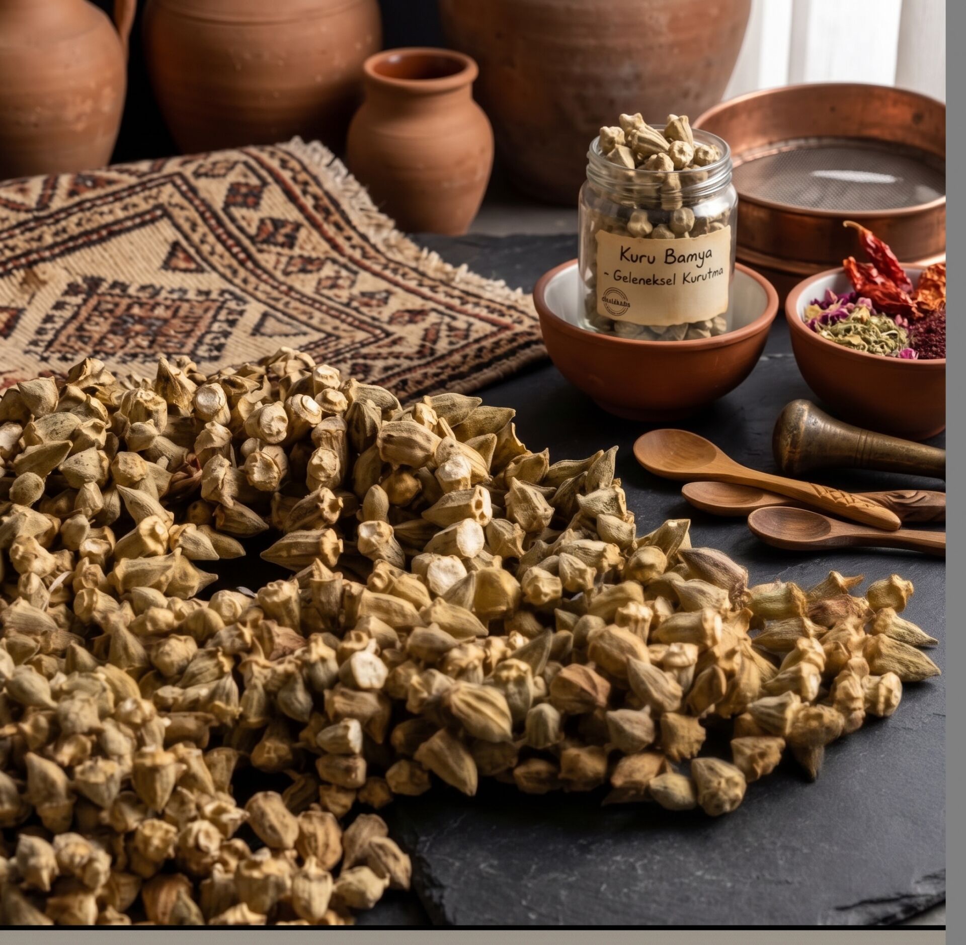 Atayname Kuru Bamya Bağ