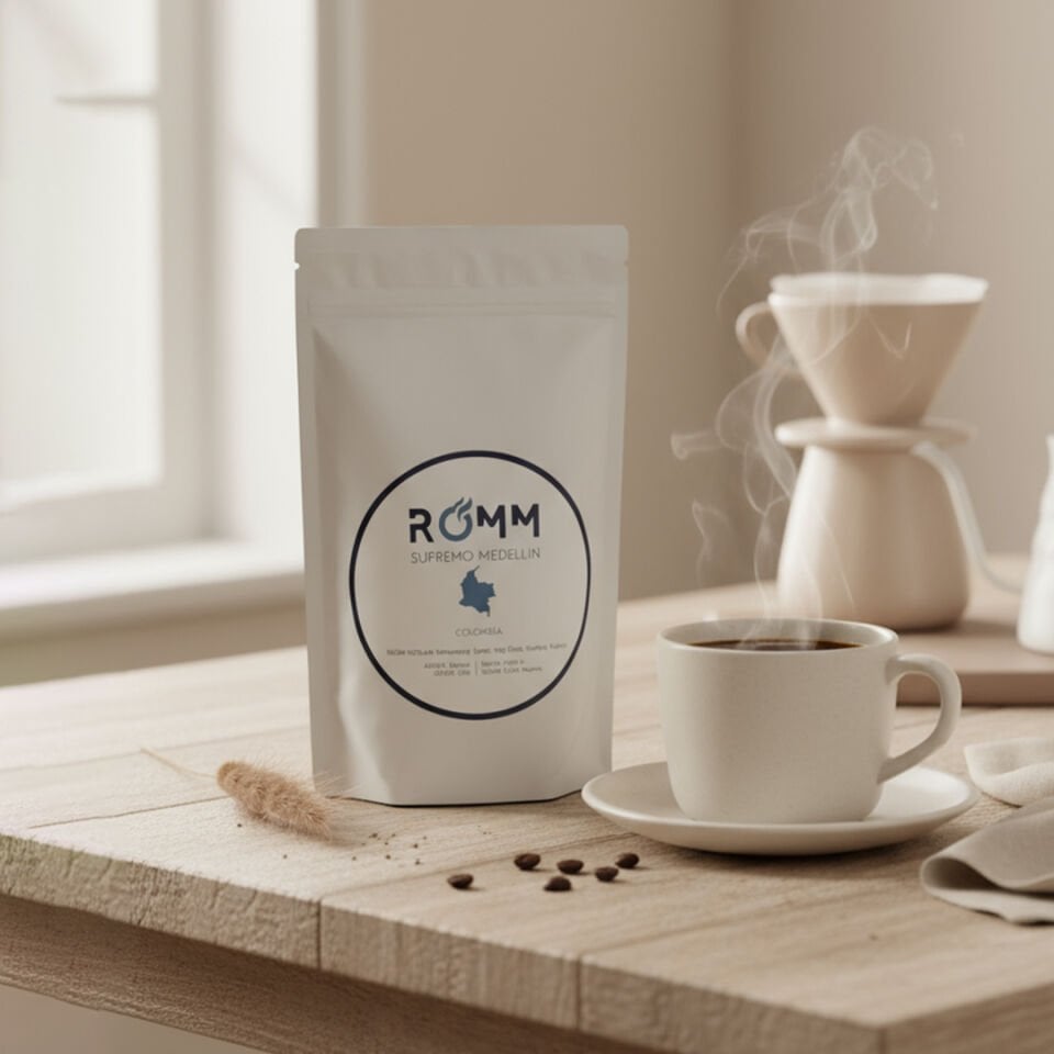 Romm Supremo Medellin 250 G Çekirdek Kahve