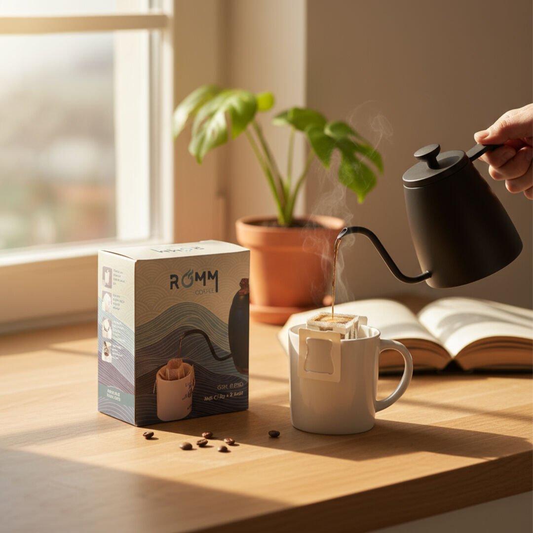 Romm Pratik Filtre Kahve 5'li