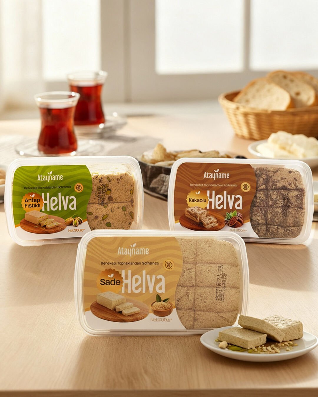 Atayname 3'lü Helva Paketi