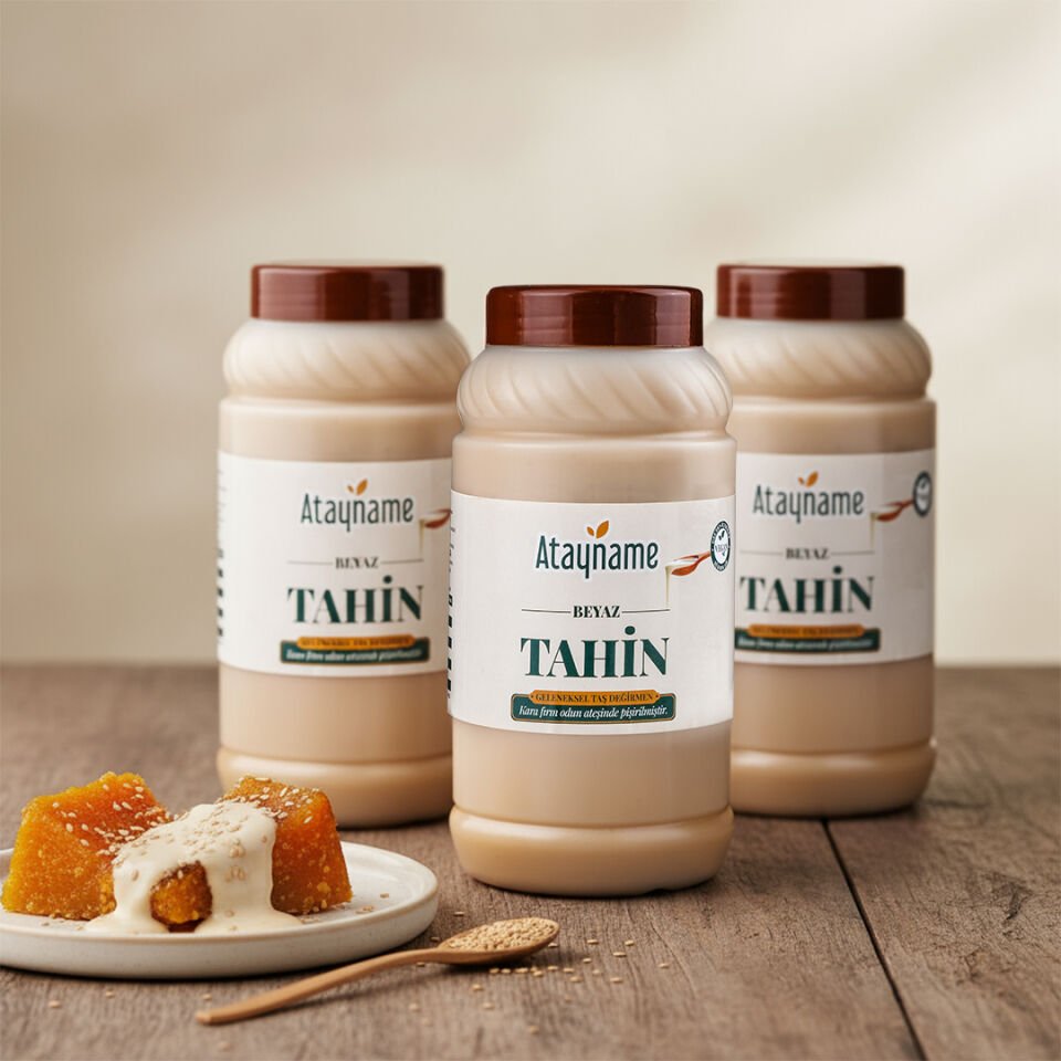 Atayname Beyaz Tahin 900 G 3'lü Paket
