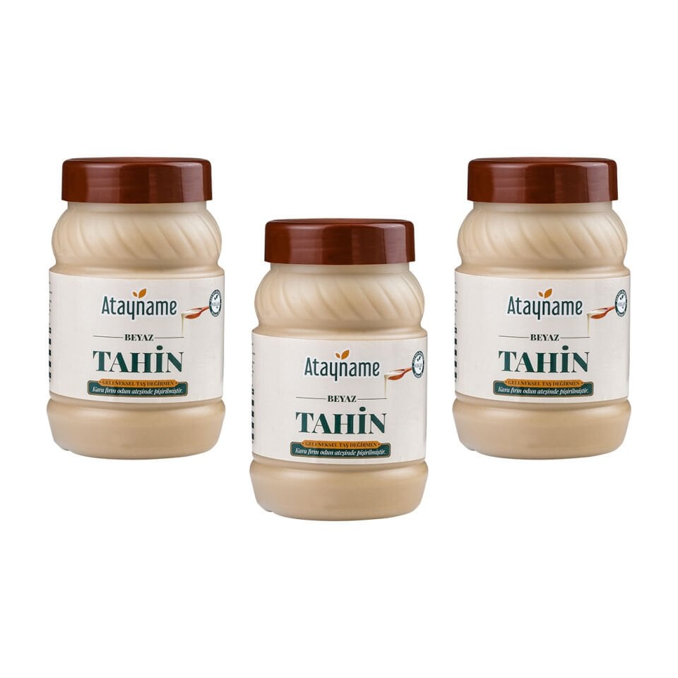 Atayname Beyaz Tahin 500 G 3'lü Paket