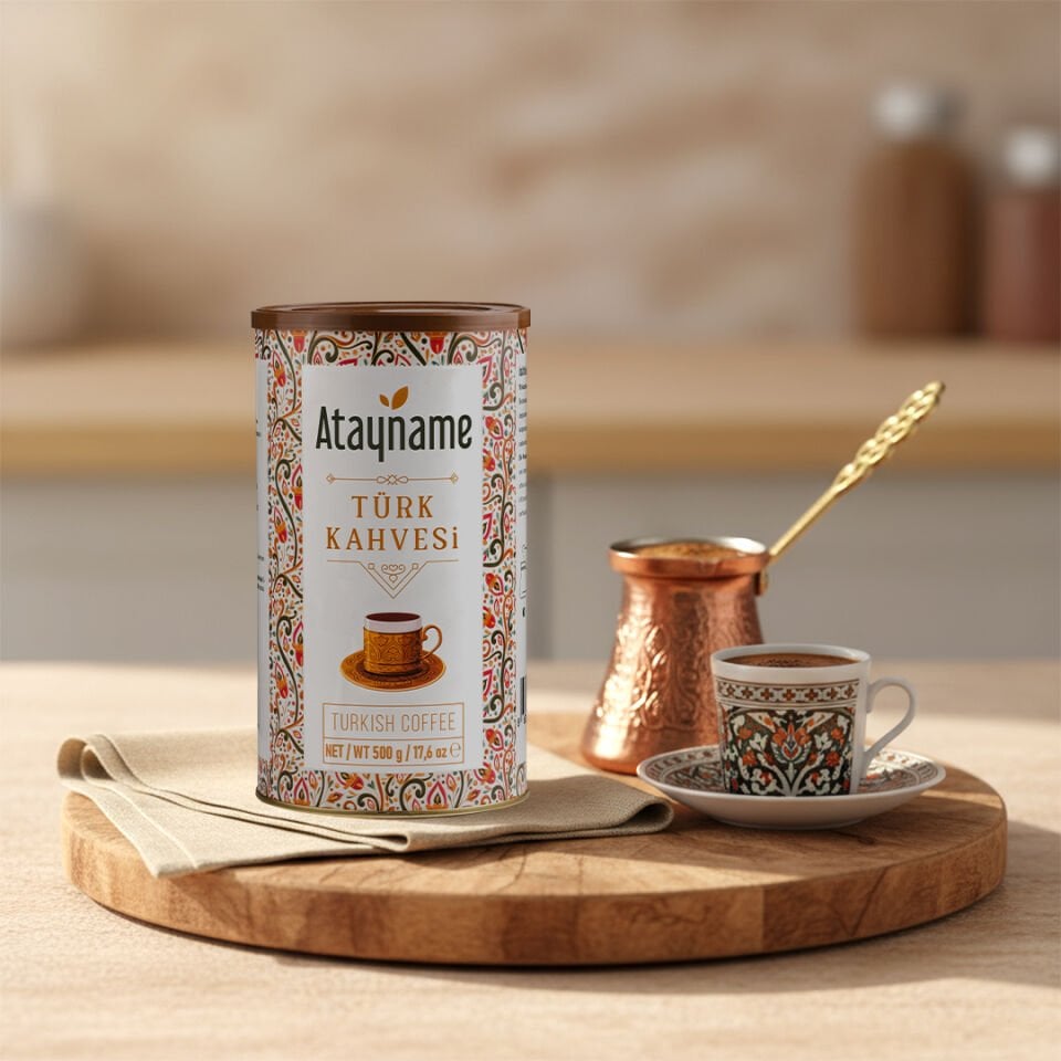Atayname Türk Kahvesi 500 G Teneke
