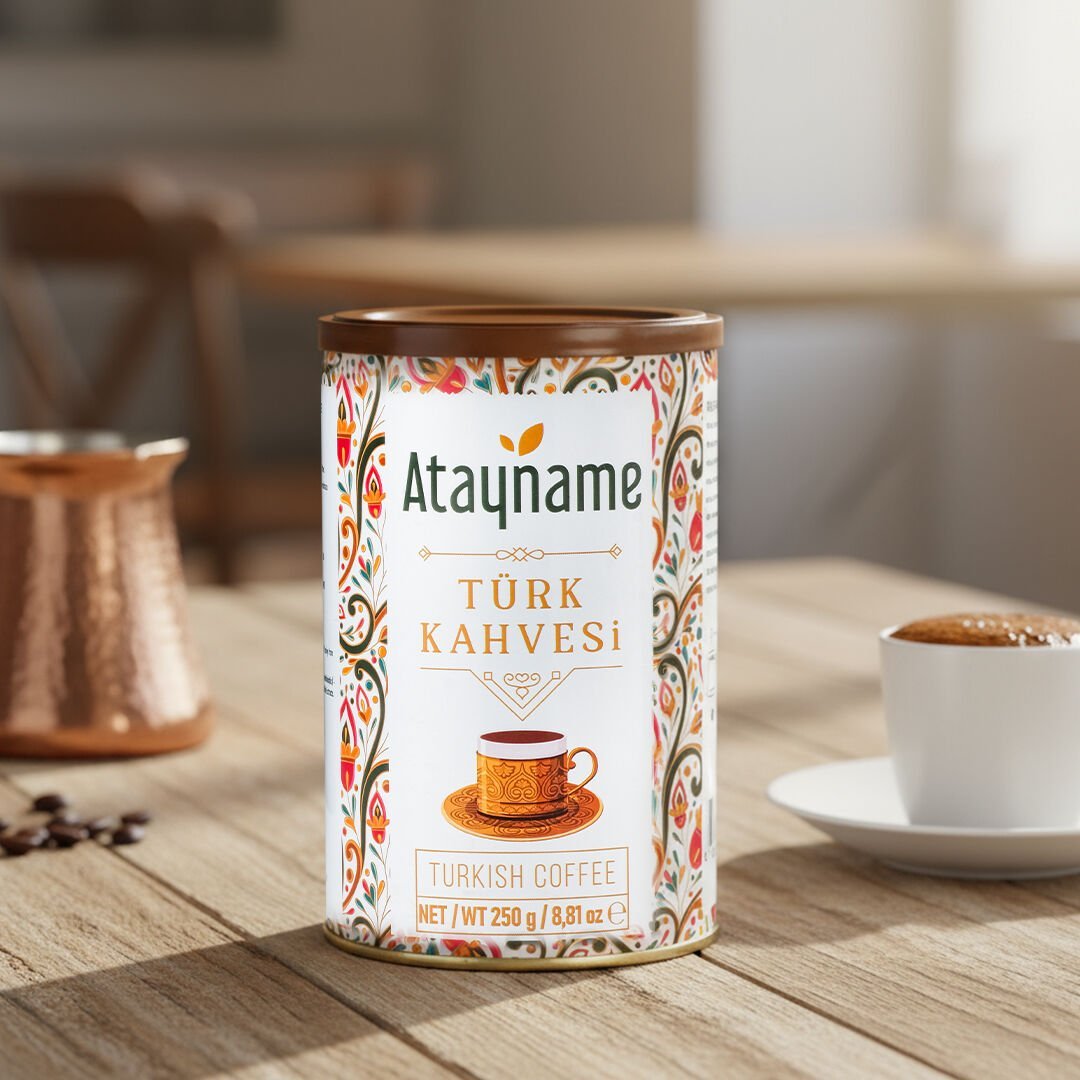 Atayname Türk Kahvesi 250 G Teneke