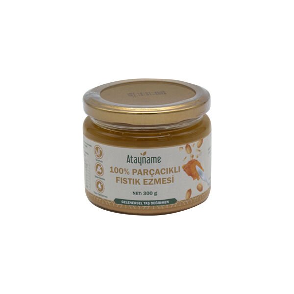 Atayname 100% Parçacıklı Fıstık Ezmesi 300 G