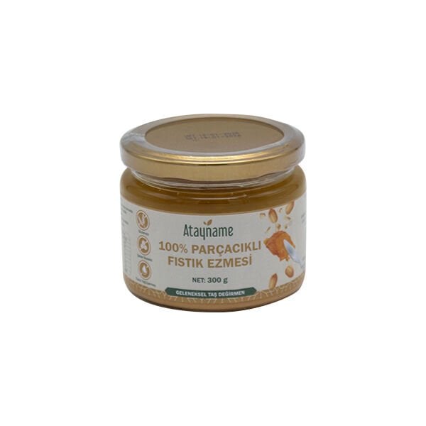 Atayname 100% Parçacıklı Fıstık Ezmesi 300 G
