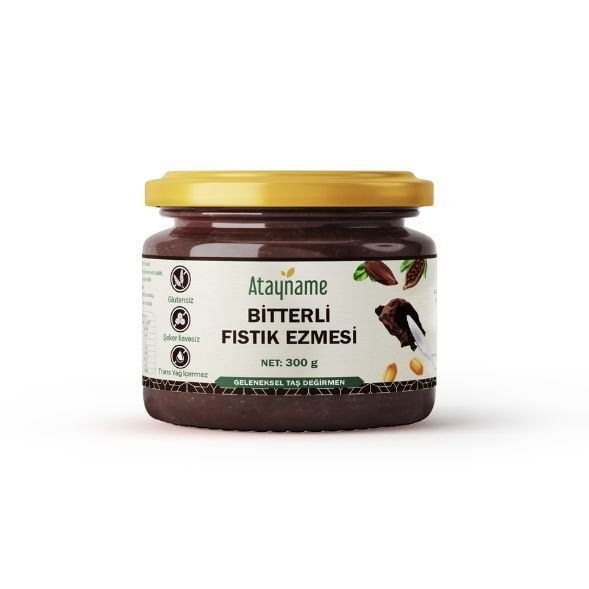 Atayname Bitterli Fıstık Ezmesi 300 G