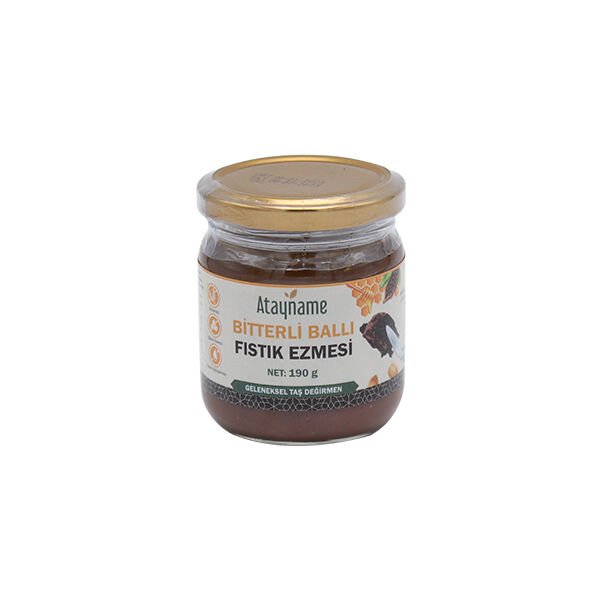 Atayname Bitterli Ballı Fıstık Ezmesi 190 G
