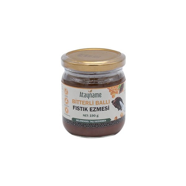 Atayname Bitterli Ballı Fıstık Ezmesi 190 G
