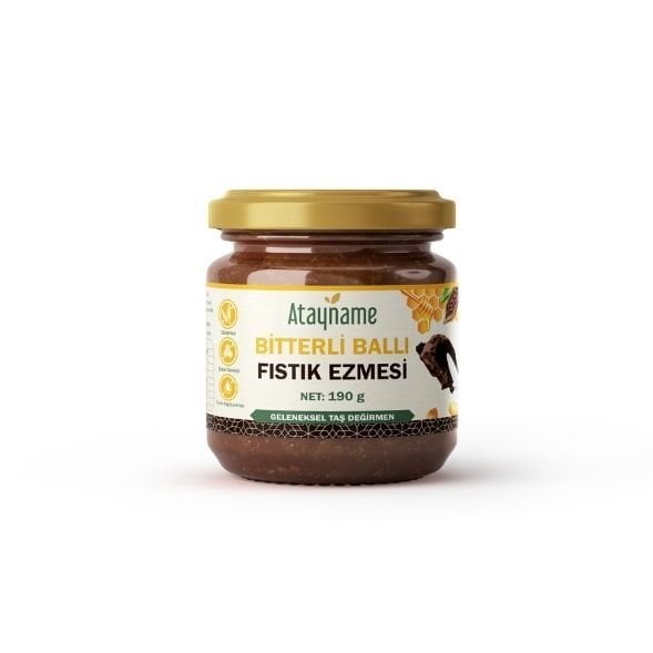 Atayname Bitterli Ballı Fıstık Ezmesi 190 G