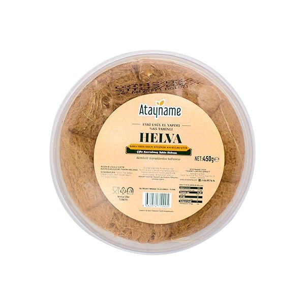Atayname Eski Usül El Yapımı %65 Tahinli Helva 450 G