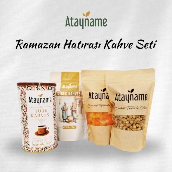 Atayname Ramazan Hatırası Kahve Seti