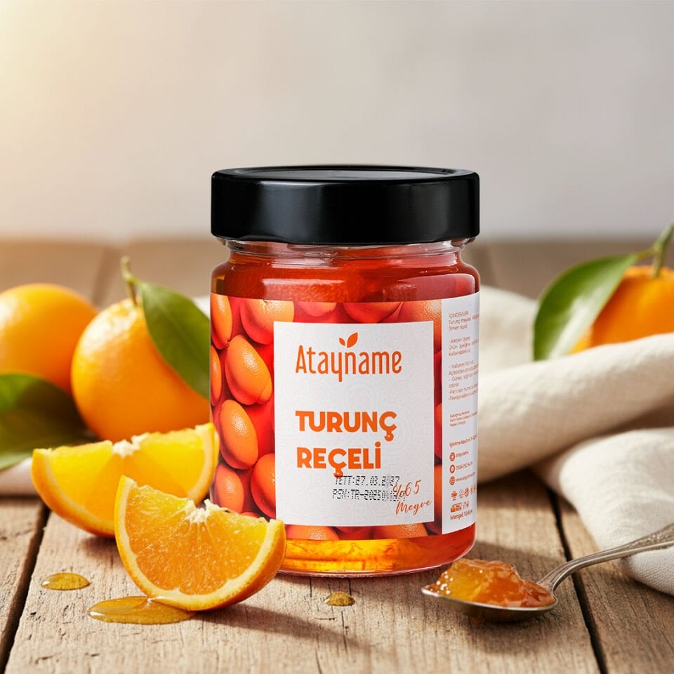 Atayname Turunç Reçeli 350 G %65 Meyveli