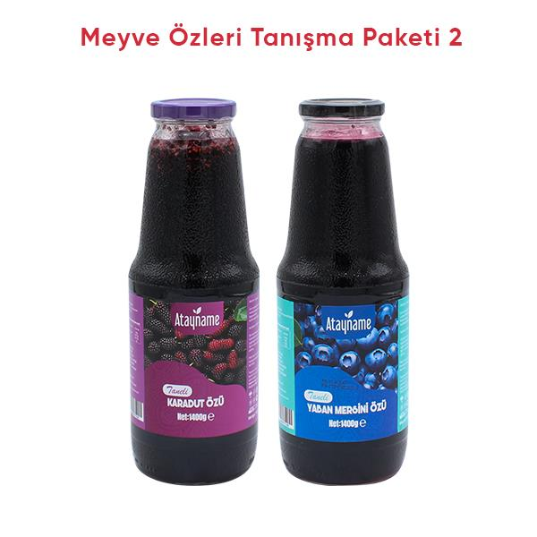 Atayname Meyve Özüleri Tanışma Paketi 2