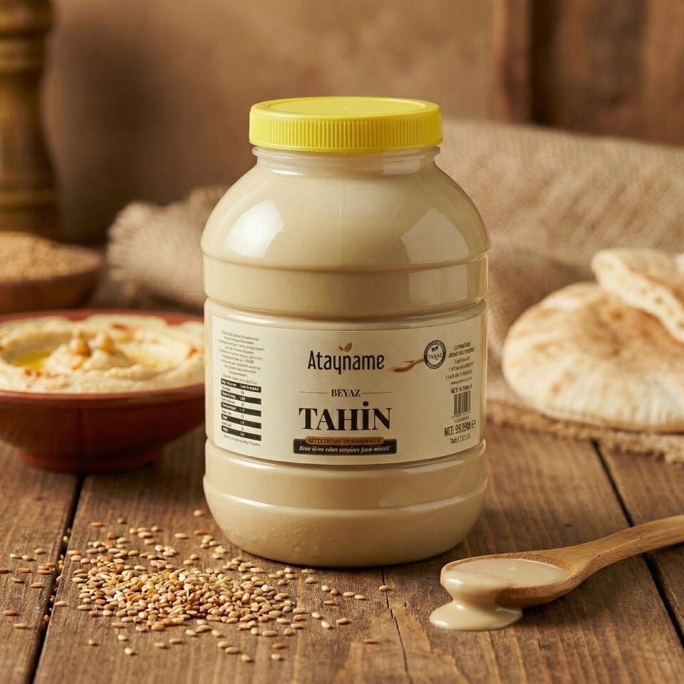 Atayname Beyaz Tek Kavrulmuş Tahin 4900 G