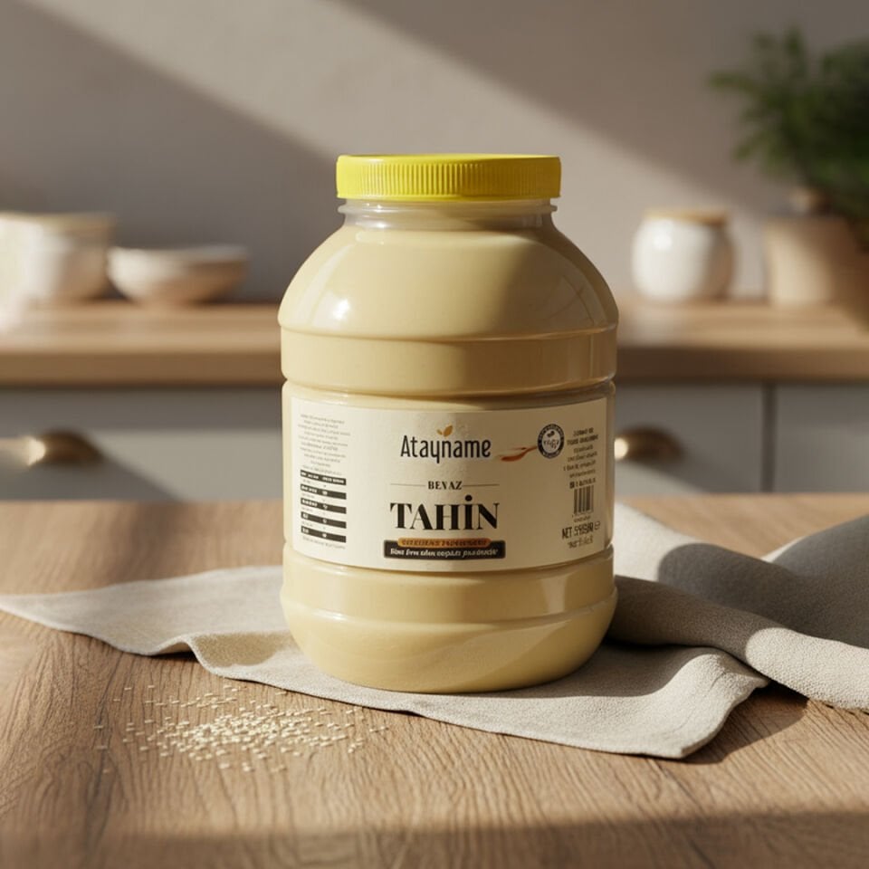 Atayname Beyaz Tek Kavrulmuş Tahin 4900 G