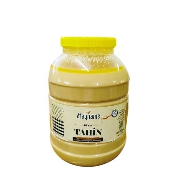 Atayname Beyaz Tek Kavrulmuş Tahin 5 Kg.
