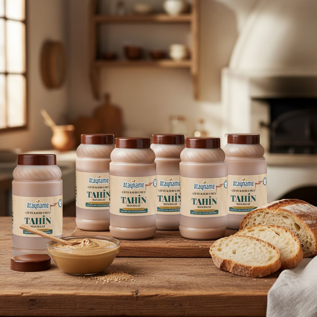 Atayname Manavgat Çifte Kavrulmuş Tahin 900 G 6'lı