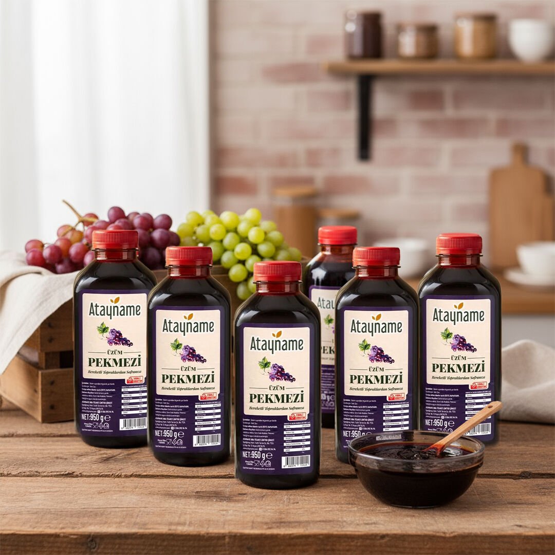 Atayname Üzüm Pekmezi 950 G 6'lı