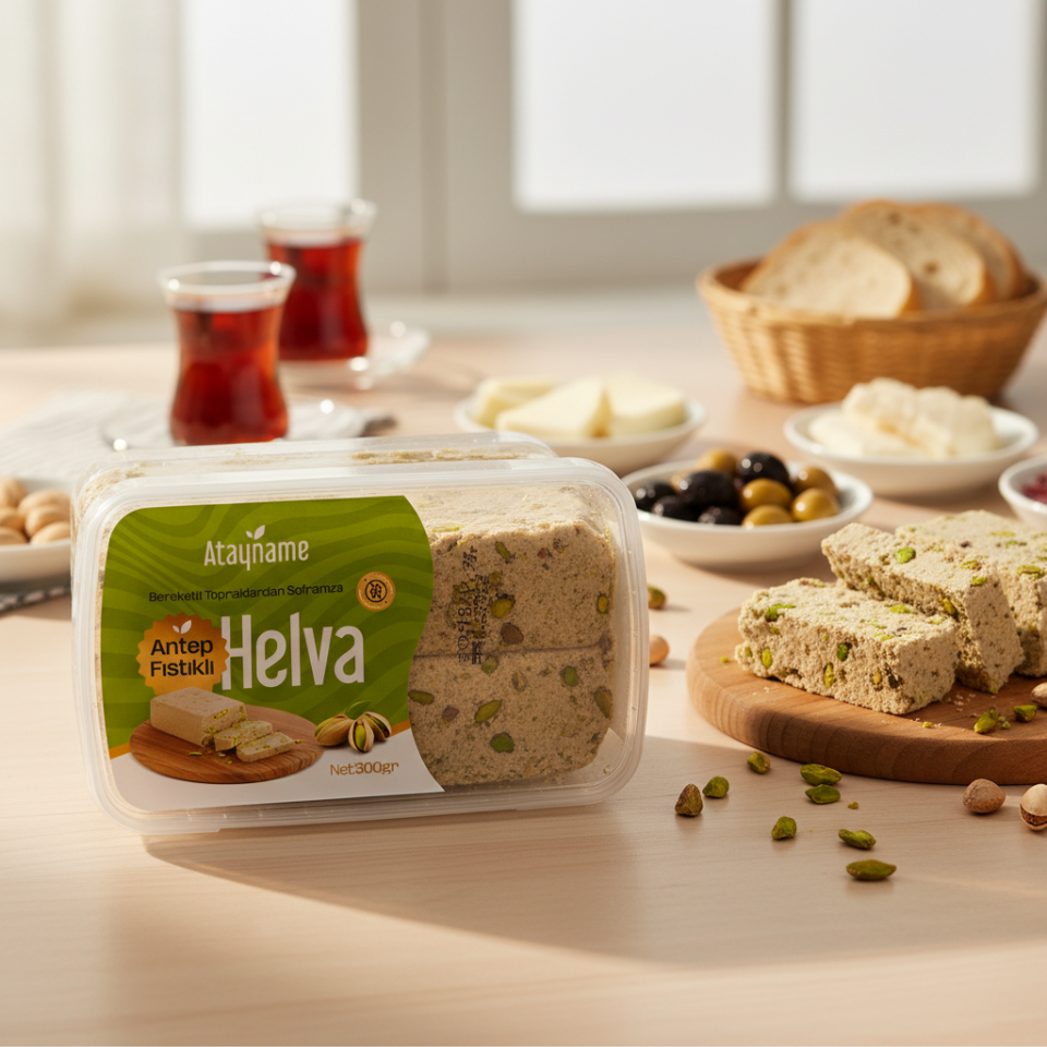 Atayname Antep Fıstıklı Helva 300 G